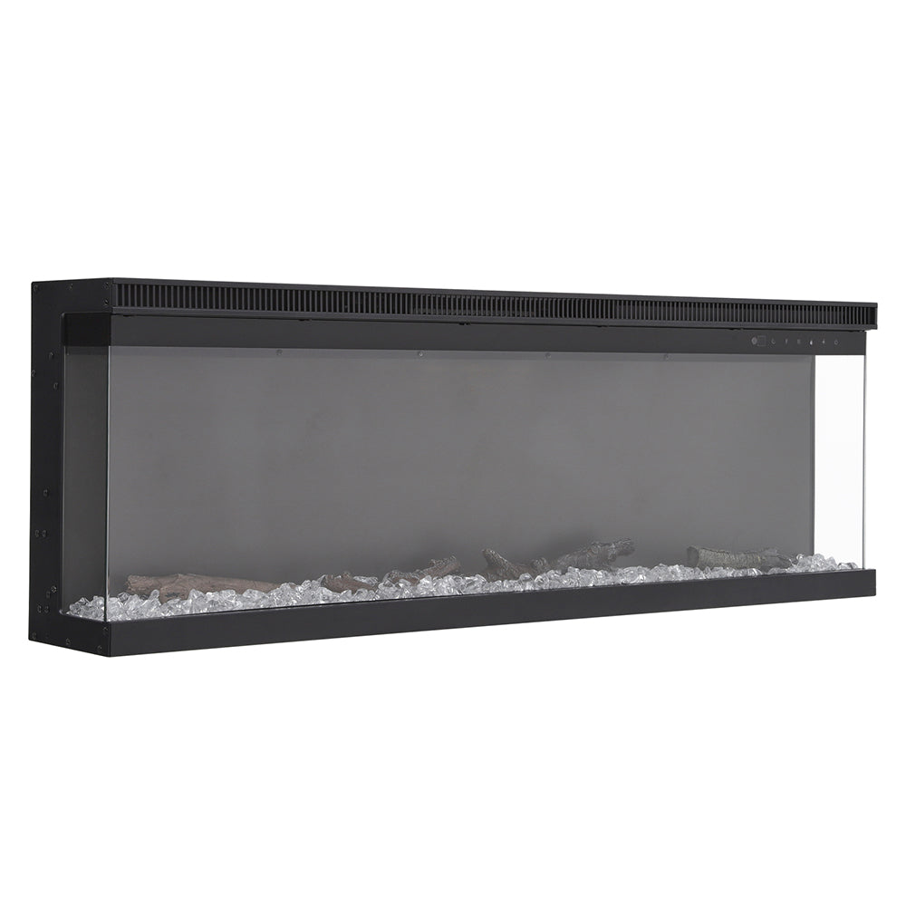 60inch Recessed/Freestanding Electric Fireplace