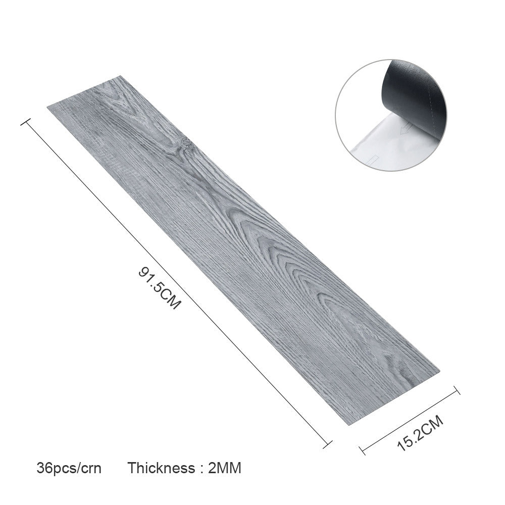 Realistic Wood Effect Self Adhesive Flooring 36 Pcs