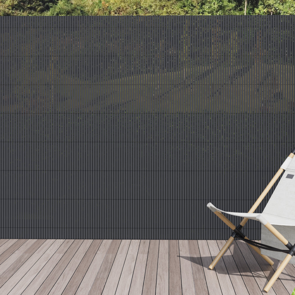 Dark Grey Garden Fence Outdoor Privacy Screen