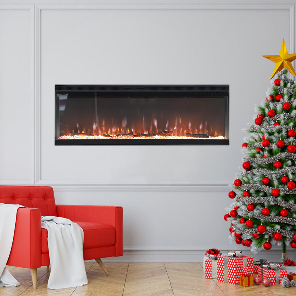 50 inch Recessed/Freestanding Electric Fireplace
