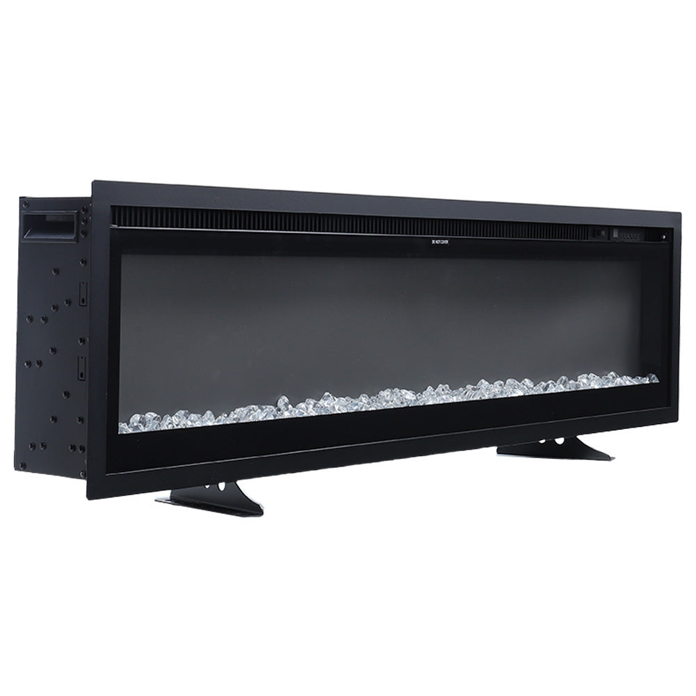 40/50/60 Inch Wall Mounted Electric LED Fireplace Fire Heater