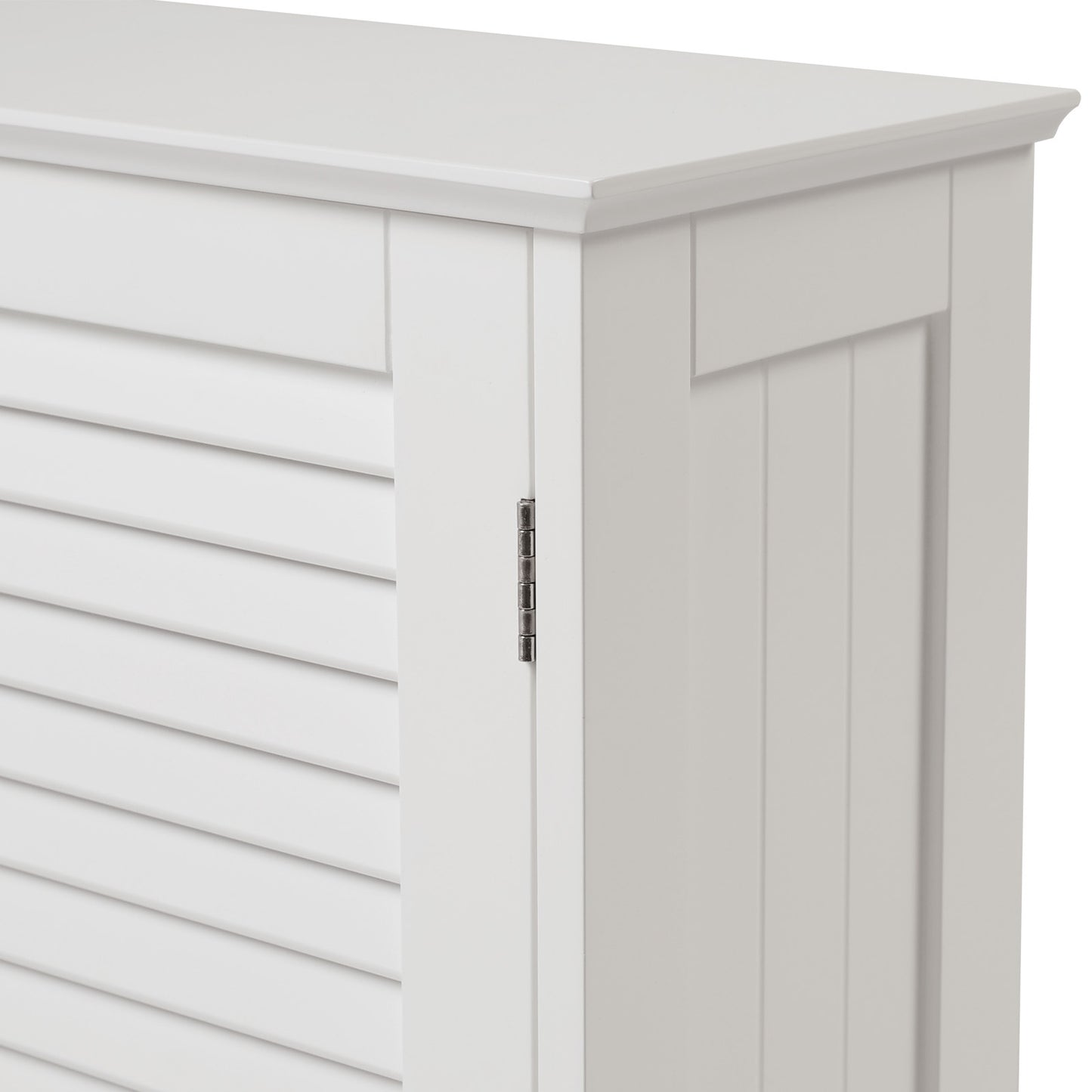 White Shutter Hanging Cabinet