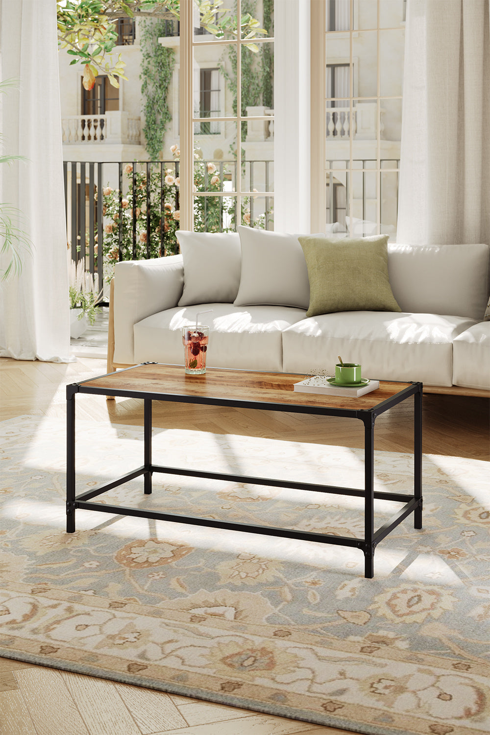 Retro Wood Coffee Table