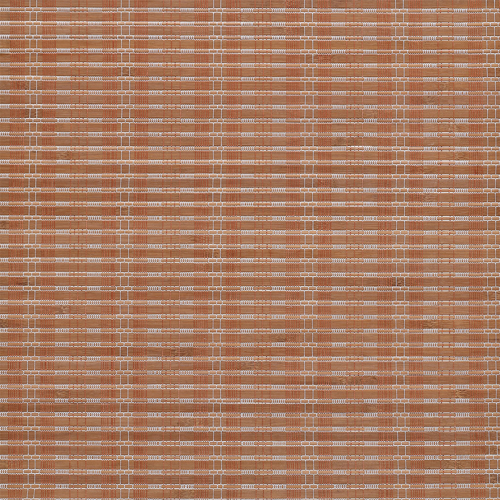 Brown Bamboo Woven 6-Panel Folding Room Divider