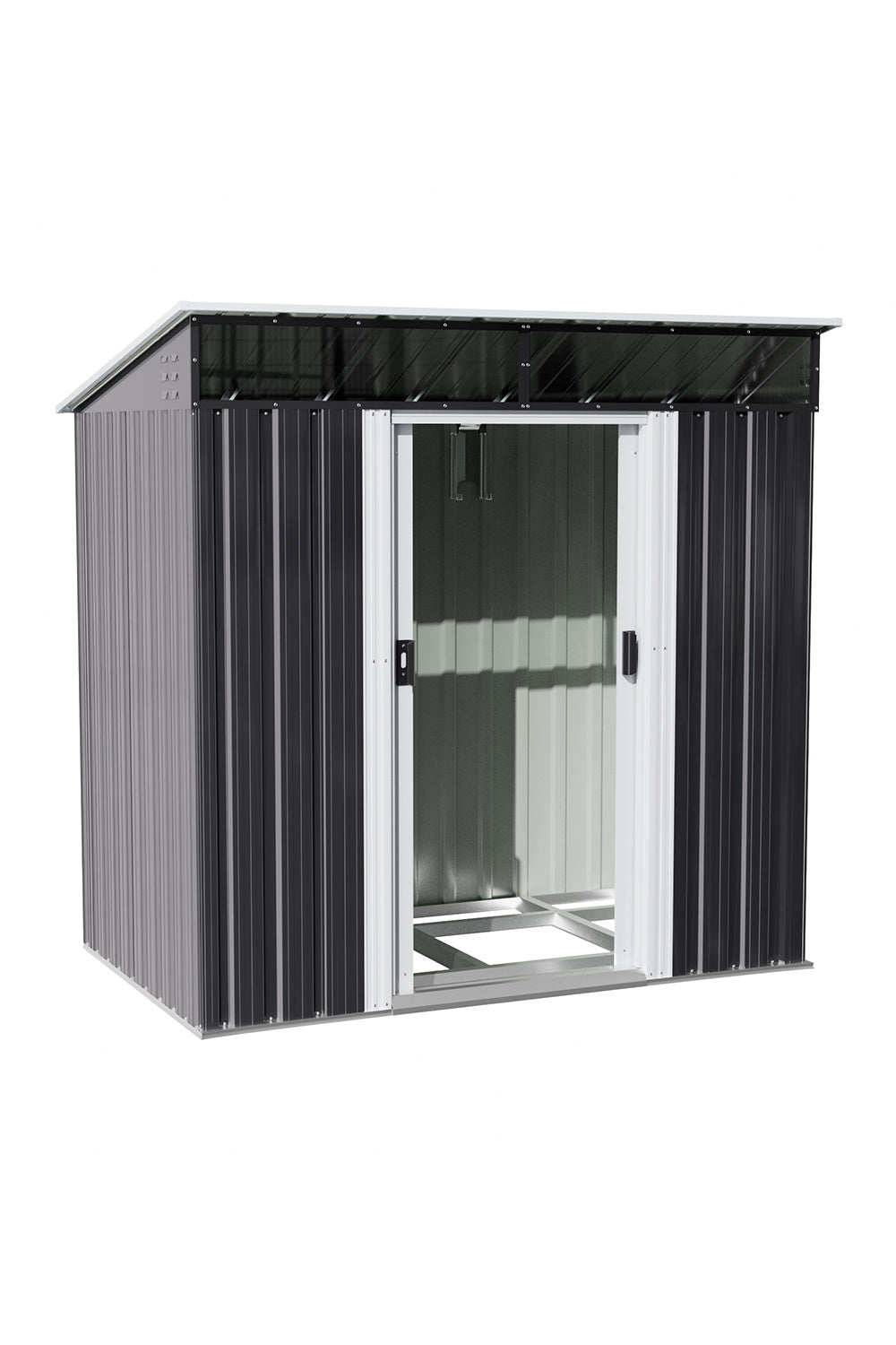 Galvanized Steel Acrylic Storage Shed