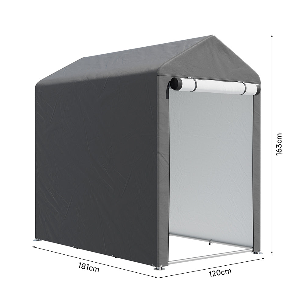 4x6 ft Versatile Outdoor Storage Shed
