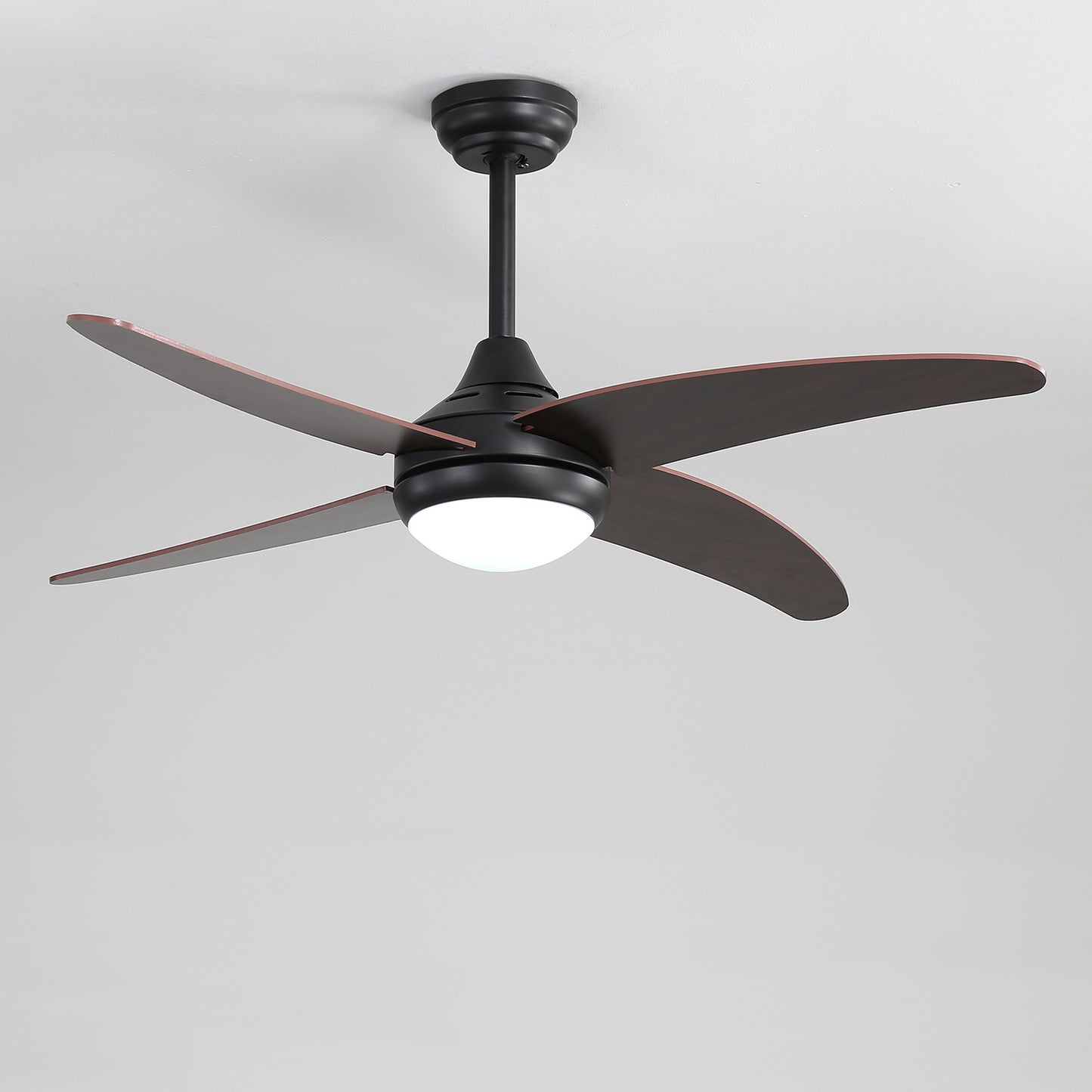 4-Blade Ceiling Fan with Lights and Remote Control