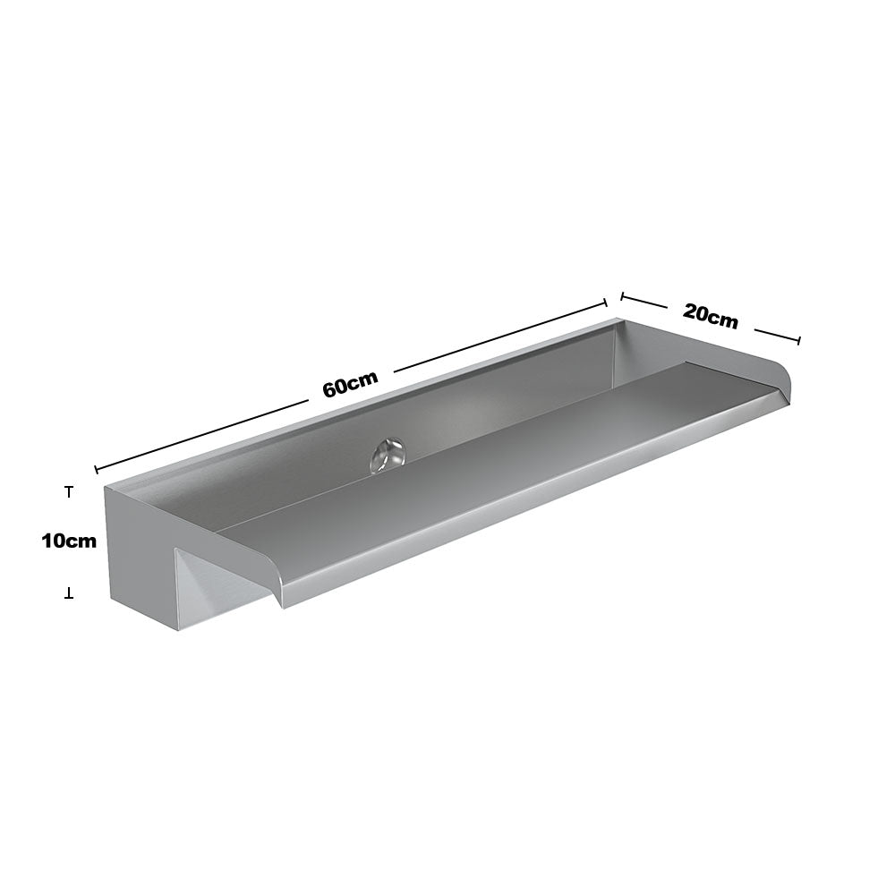 20cm D Back Entry Stainless Steel Water Blade