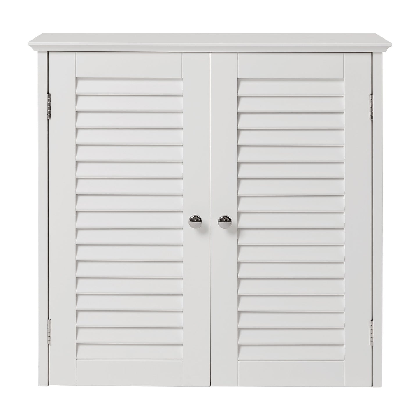White Shutter Hanging Cabinet