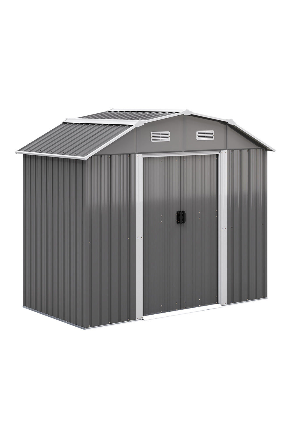 Large Galvanized Steel Acrylic Storage Shed
