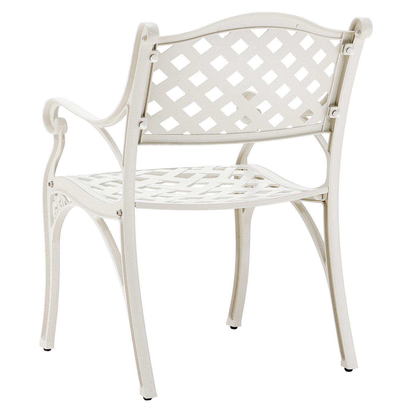 7-Piece Retro Garden Bistro Set Cast Aluminum Table and Chair