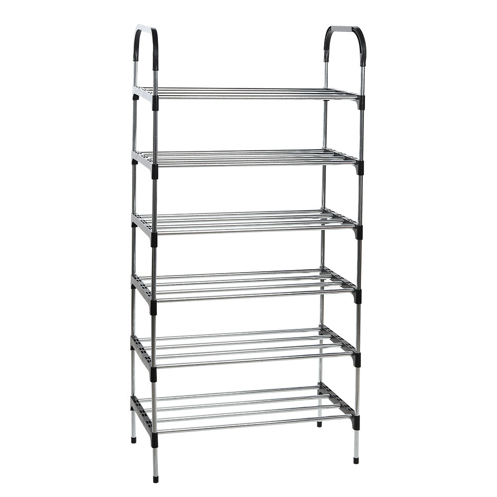 6 Tiers Shoe Rack Organizer Stackable Space Saving Shoe Shelf