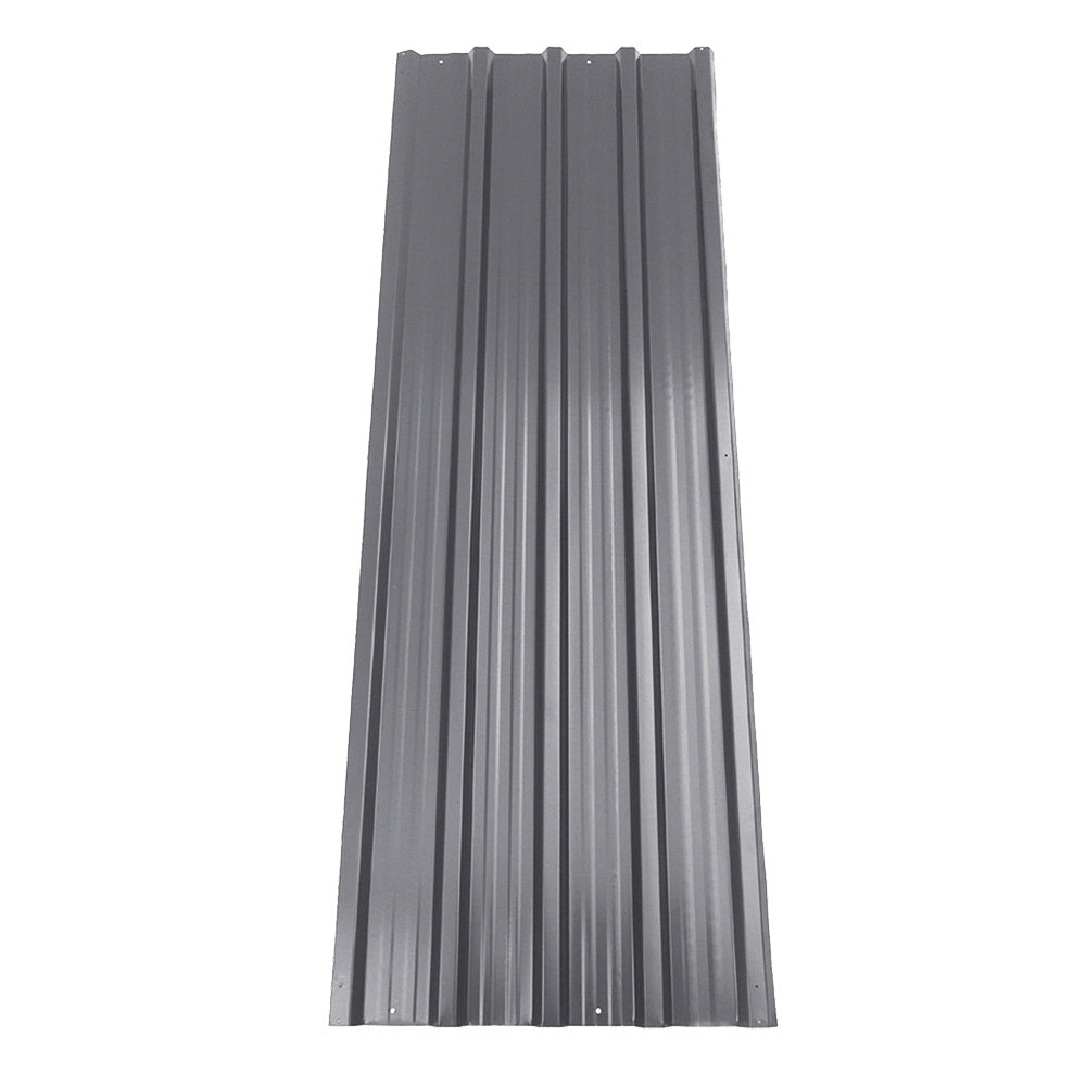 Grey Steel Corrugated Panels