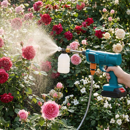 Electric Handheld Pressure Washer Cleaner with 2 Batteries