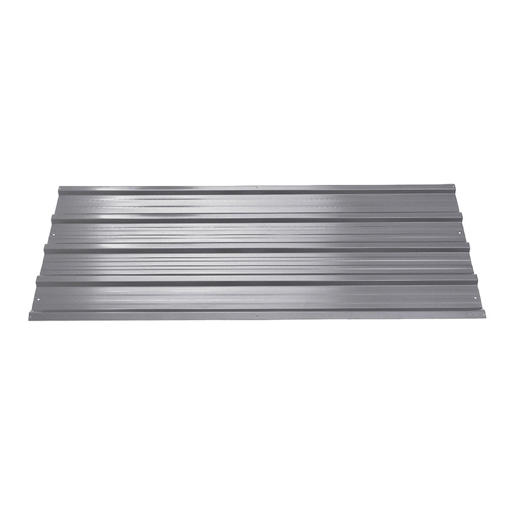 Grey Steel Corrugated Panels