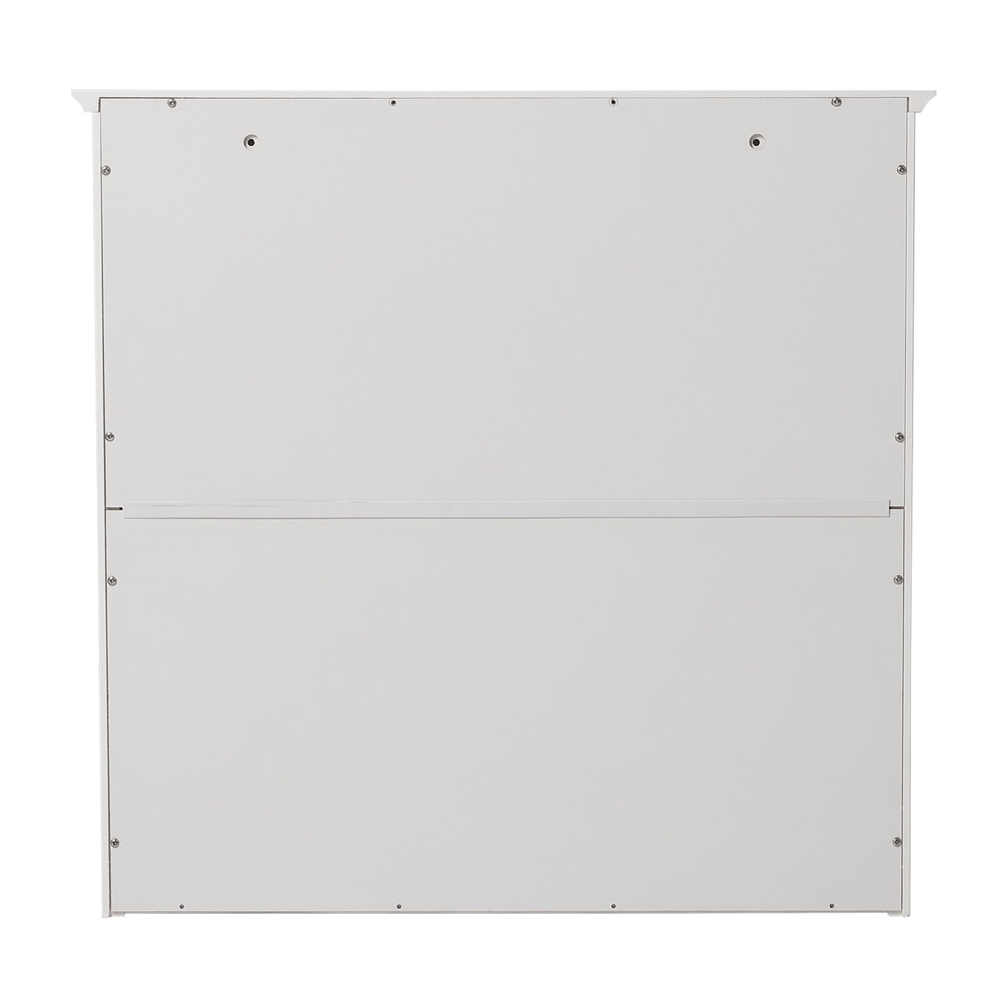 White Shutter Hanging Cabinet