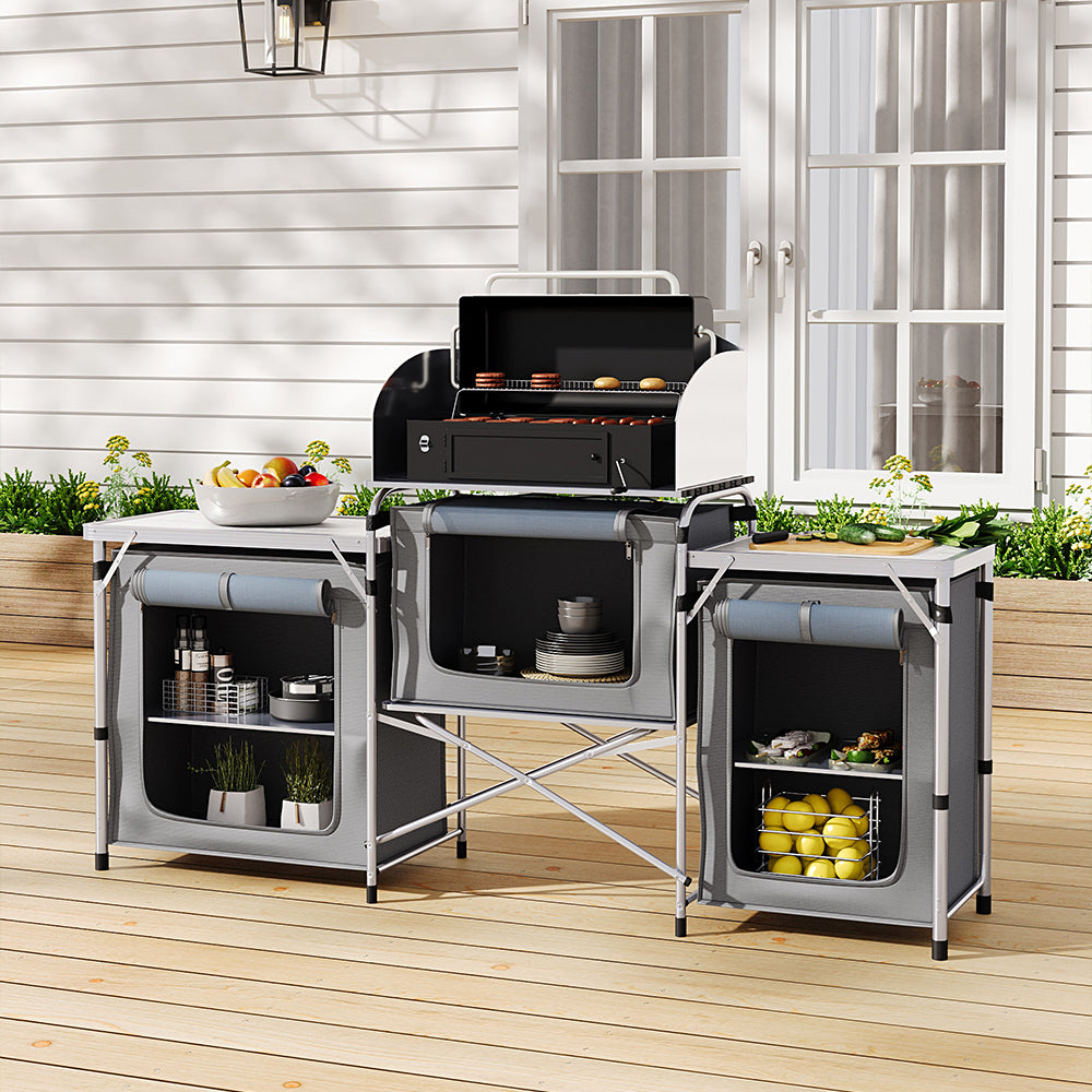 Garden Portable Camping Kitchen Stand Unit
