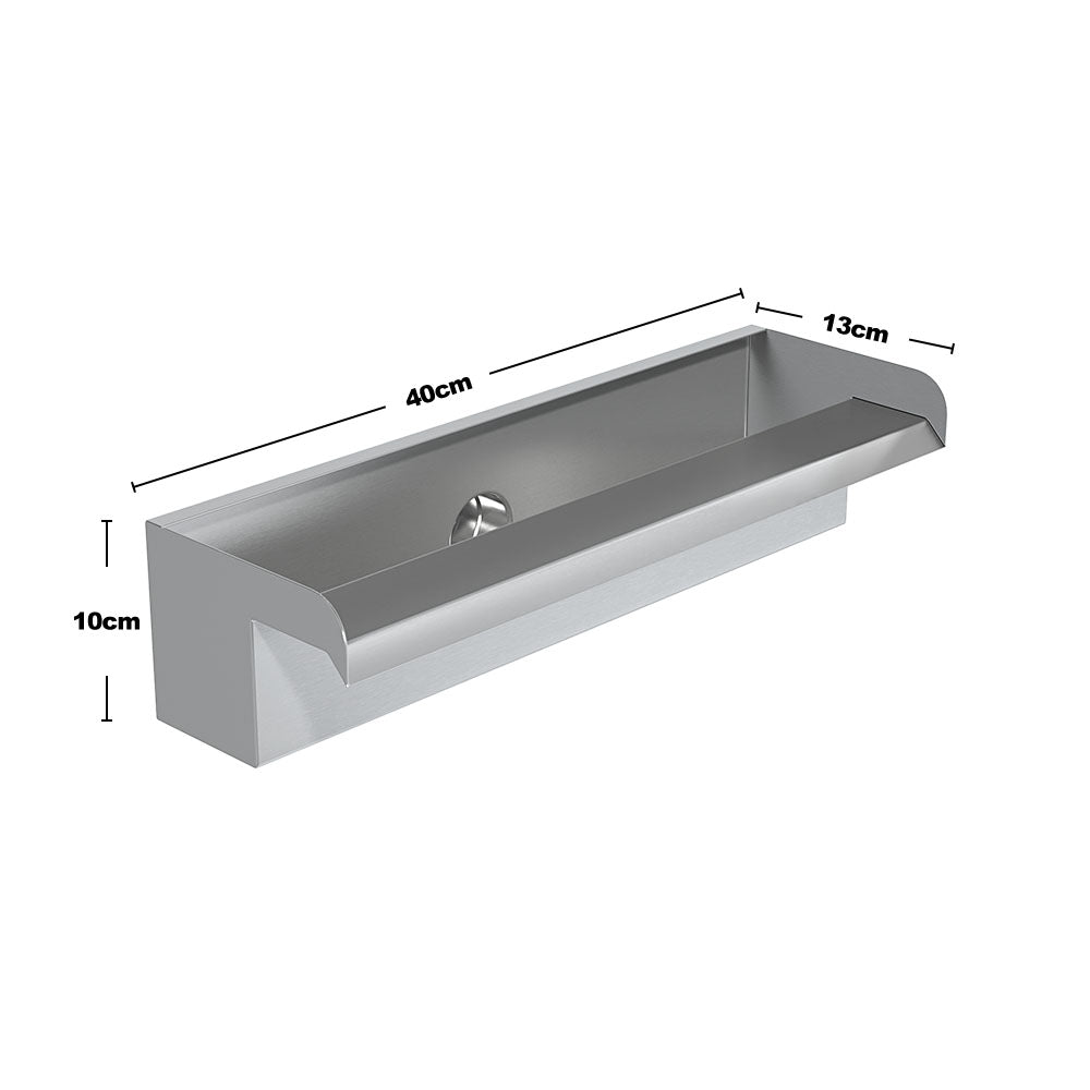 Back Entry Stainless Steel Water Blade