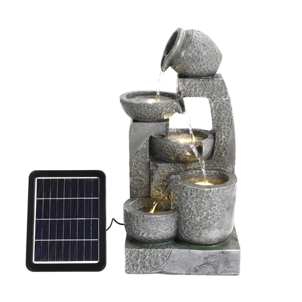 Cascade Solar-powered Water Fountain
