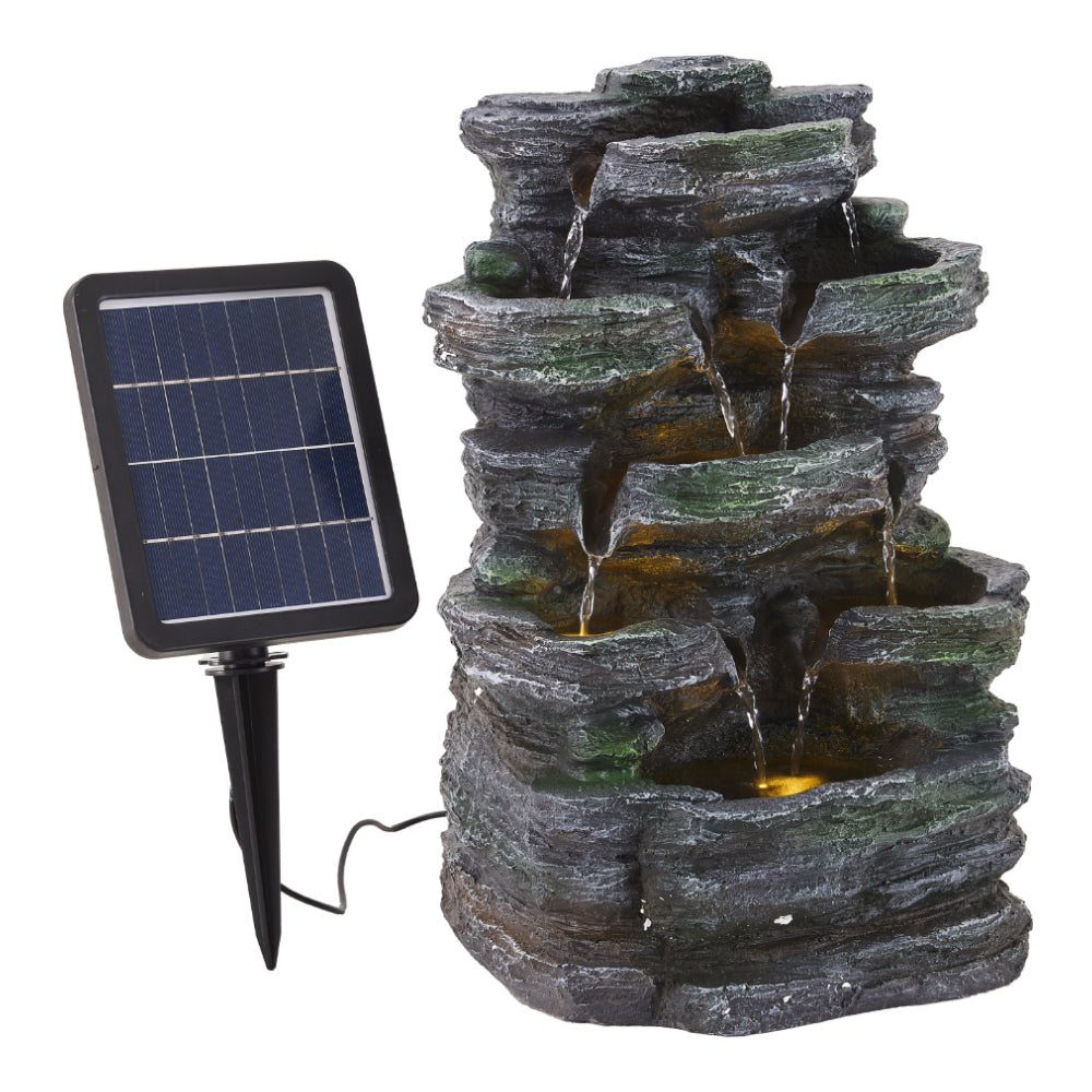 Faux Rock Garden Fountain
