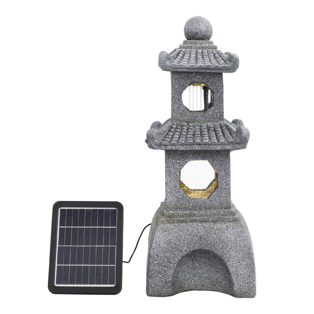Pagoda Solar Garden Fountain