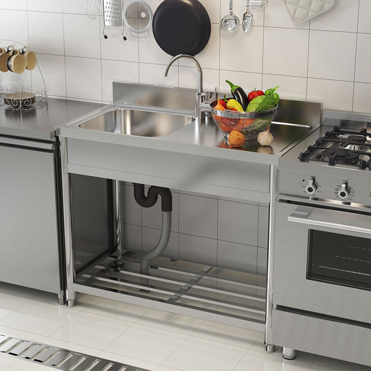 Professional Kitchen Sink with Drainboard
