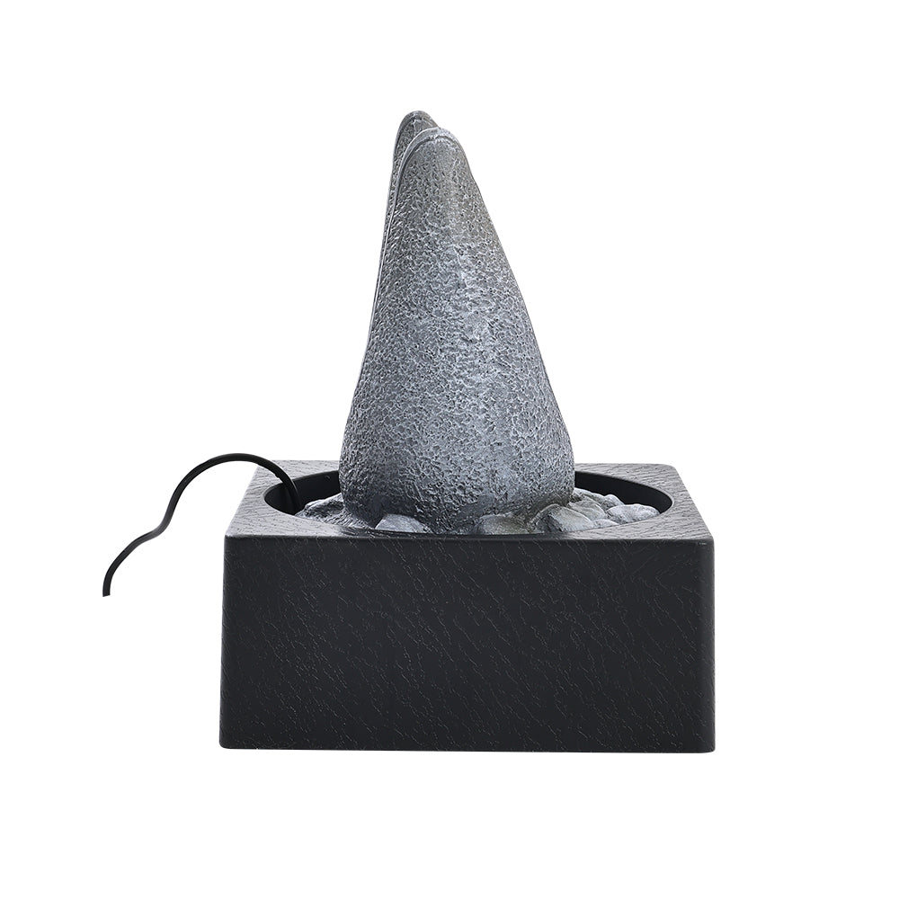 LED Tabletop Resin Water Fountain