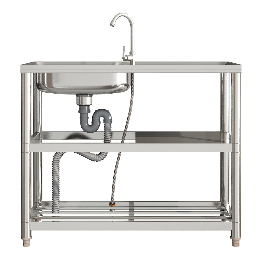Stainless Steel One Compartment Sink