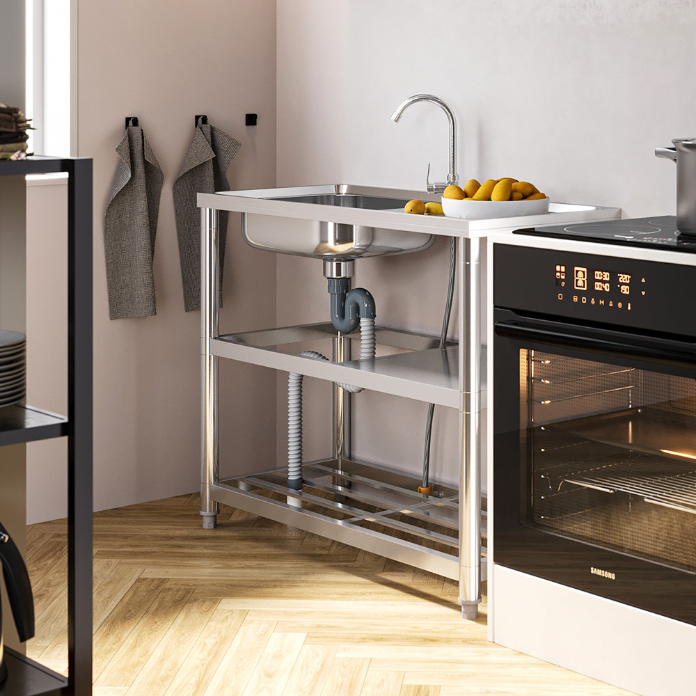 Stainless Steel One Compartment Sink