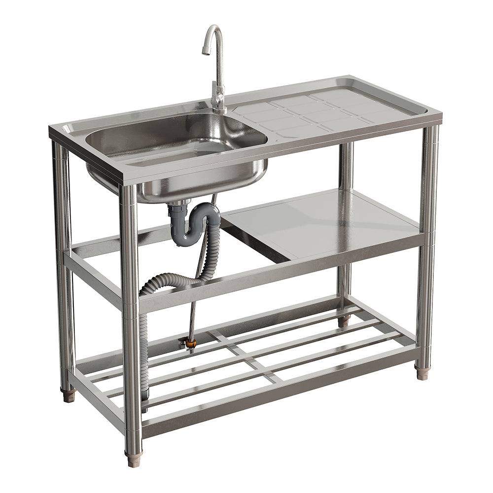 Stainless Steel One Compartment Sink