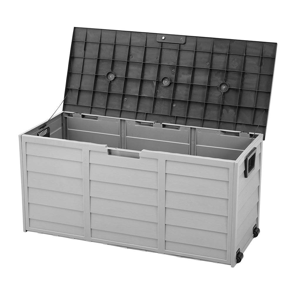 Outdoor Storage Deck Box with Wheels