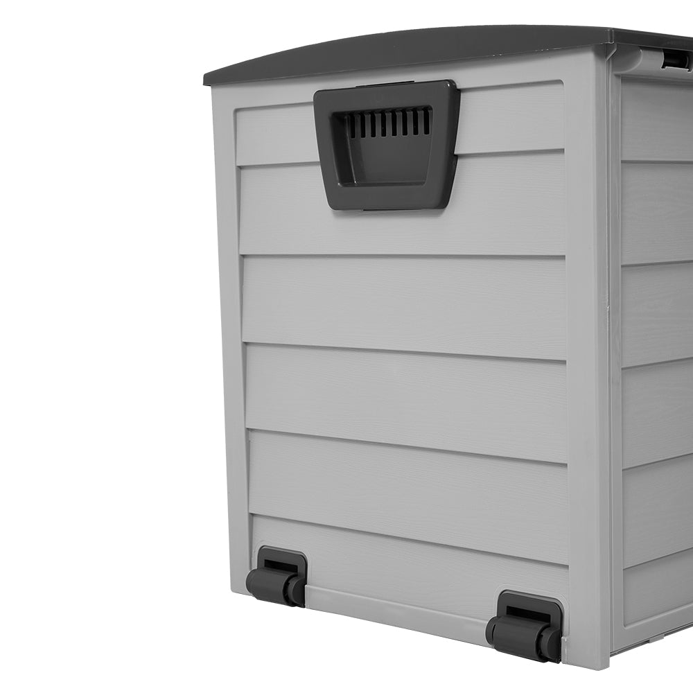 Outdoor Storage Deck Box with Wheels