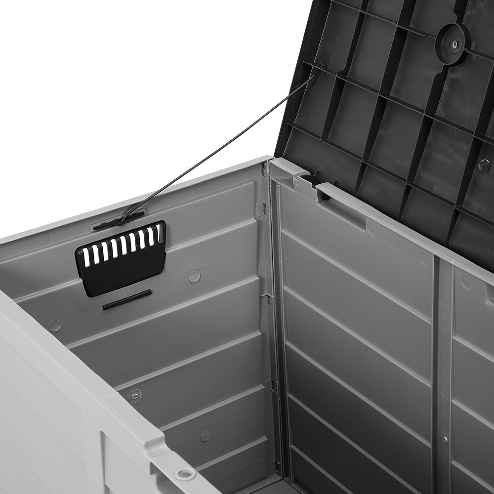 Outdoor Storage Deck Box with Wheels