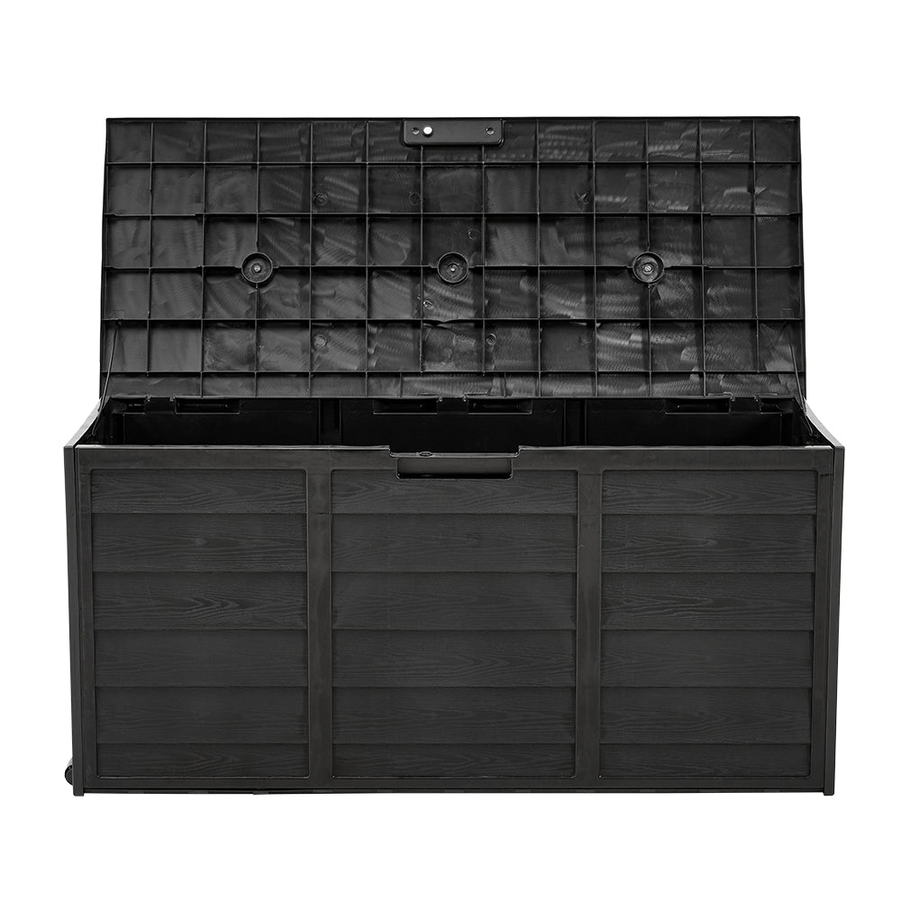 Outdoor Storage Deck Box with Wheels