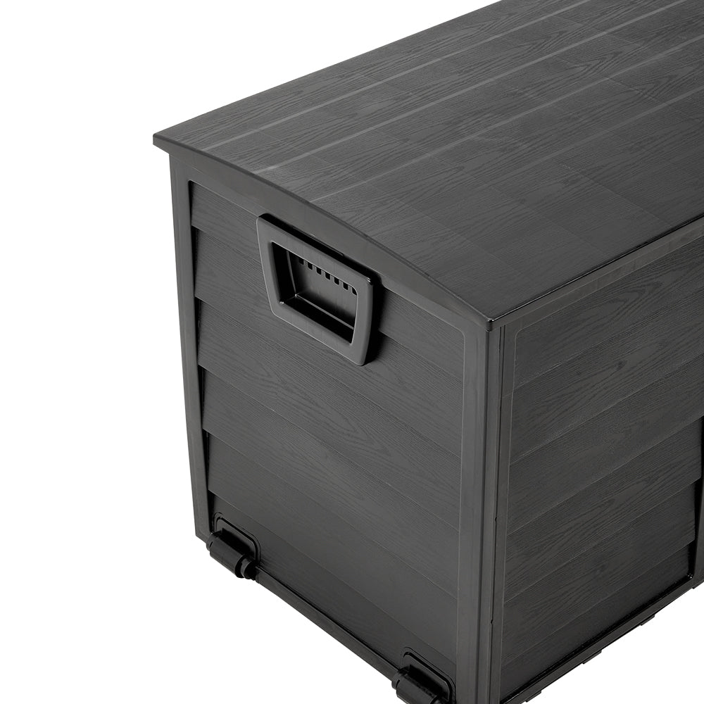 Outdoor Storage Deck Box with Wheels