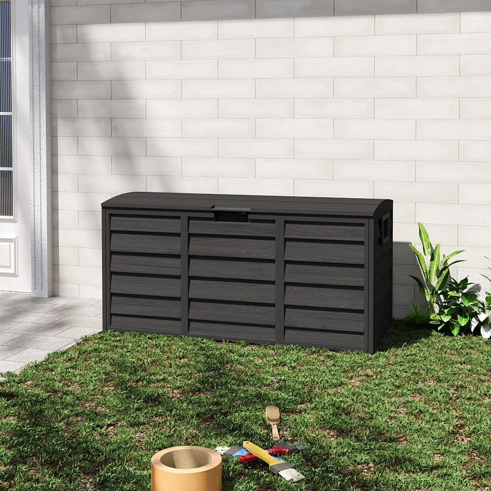 Outdoor Storage Deck Box with Wheels