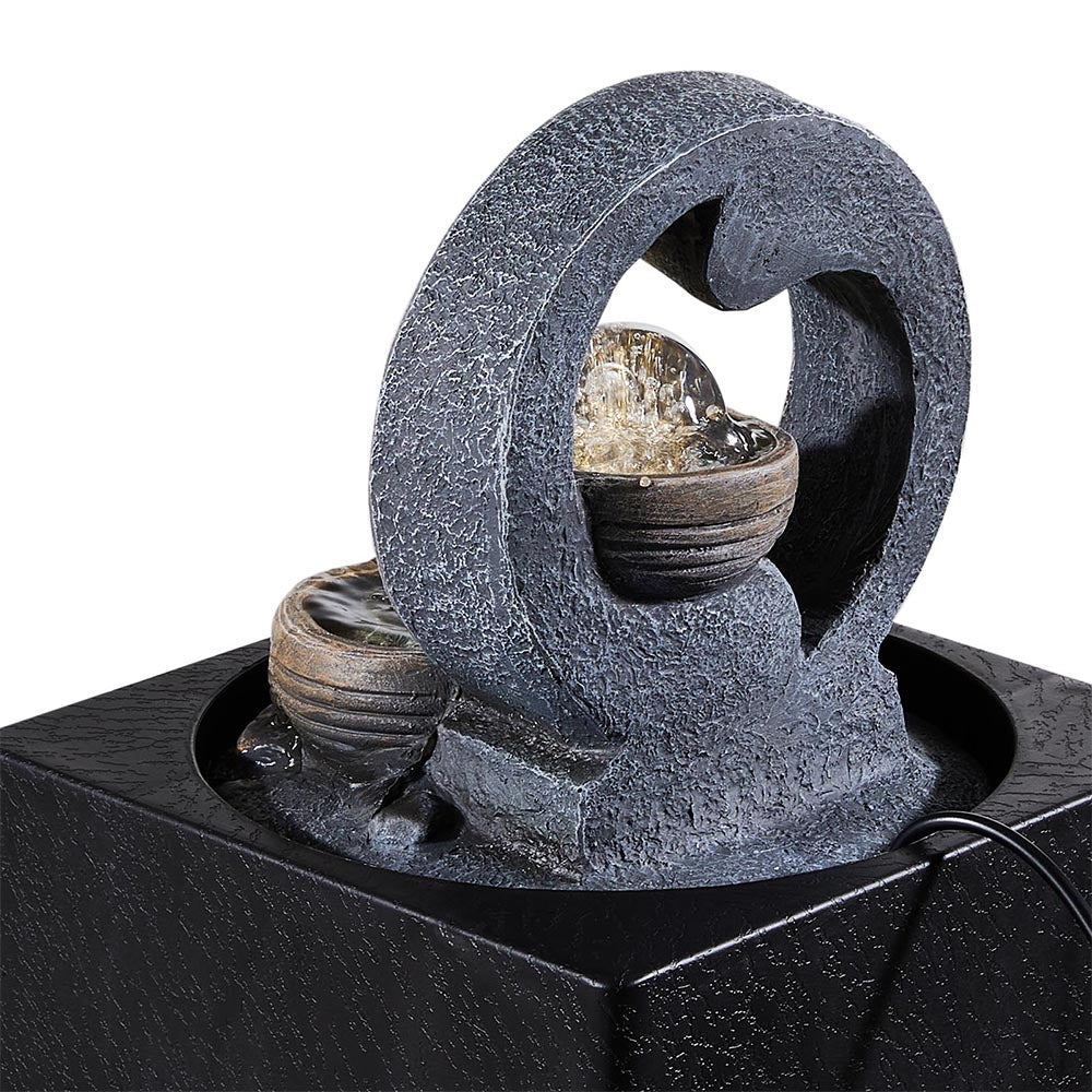 Indoor Tabletop Fountain Crystal Ball Decor