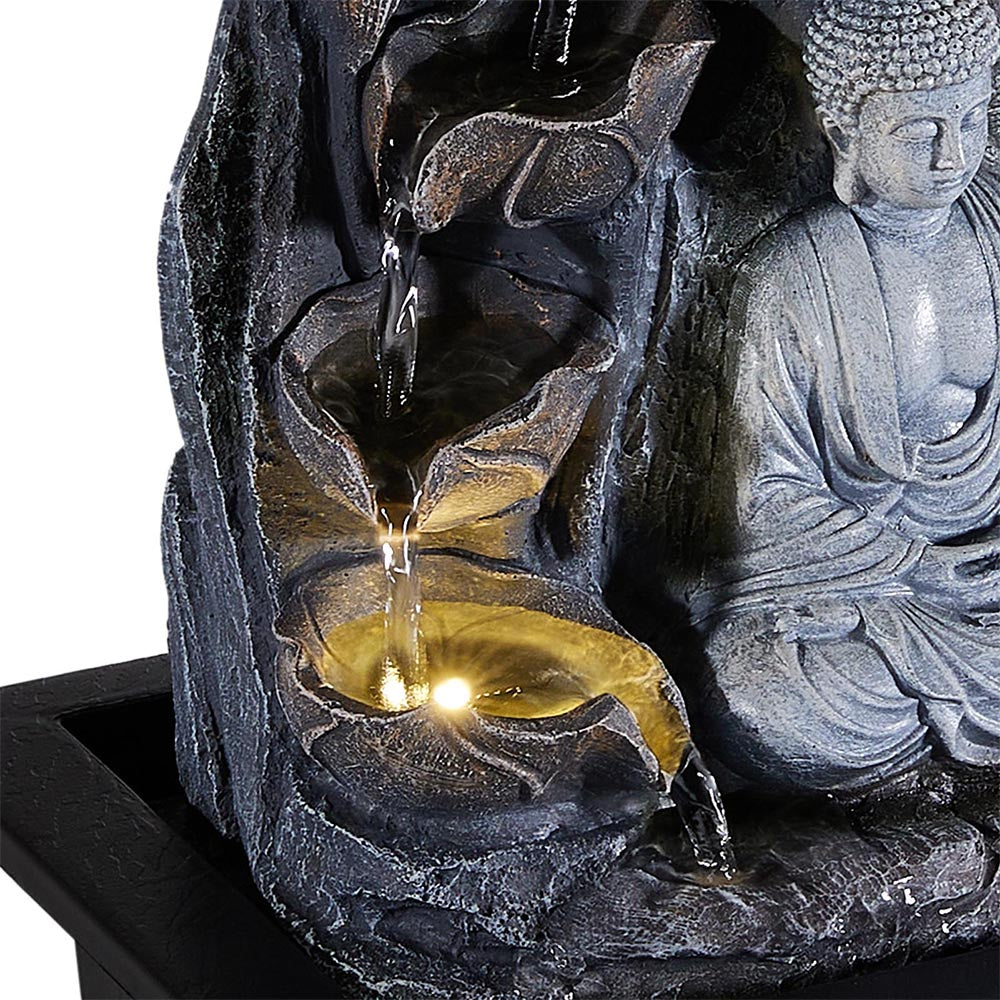 Indoor Tabletop Fountain Buddha Decor