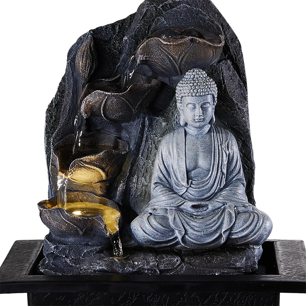 Indoor Tabletop Fountain Buddha Decor