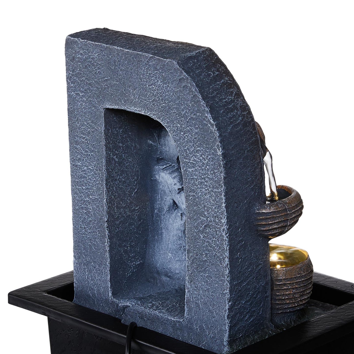 Indoor Tabletop Fountain Ganesha Decor