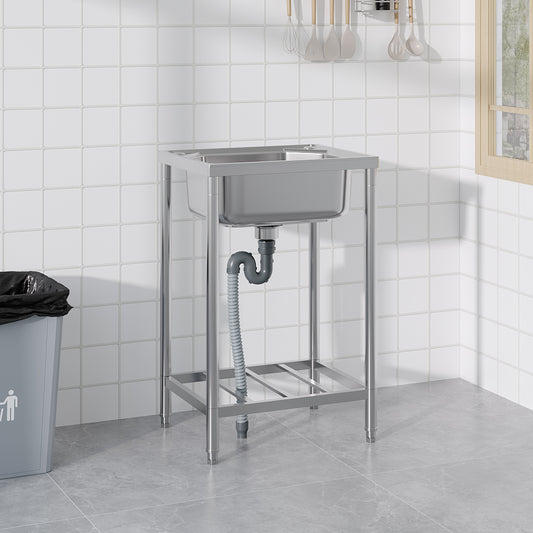 Commercial-Grade Stainless Steel Prep Sink