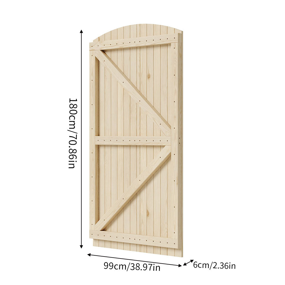 Arch Top Strong Garden Gate with Latch