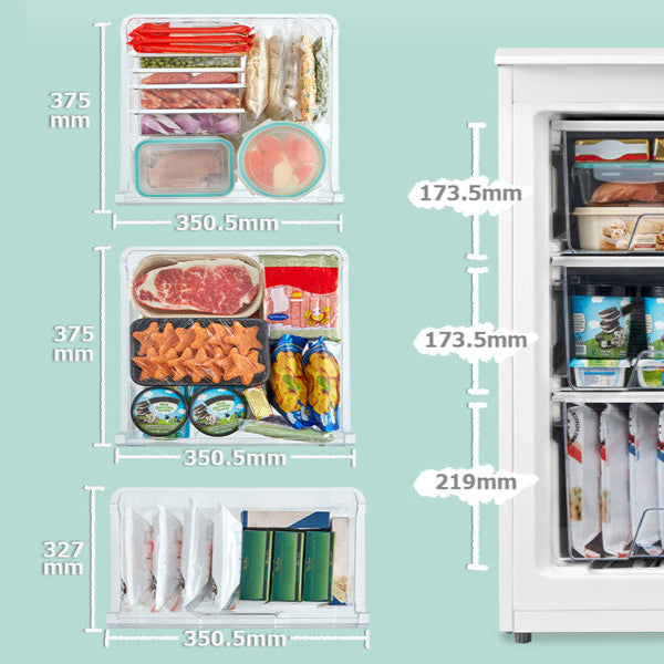 88 L Freestanding Under Counter Freezer