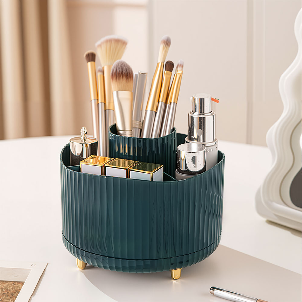 Tabletop Rotating Cosmetic Storage Organizer