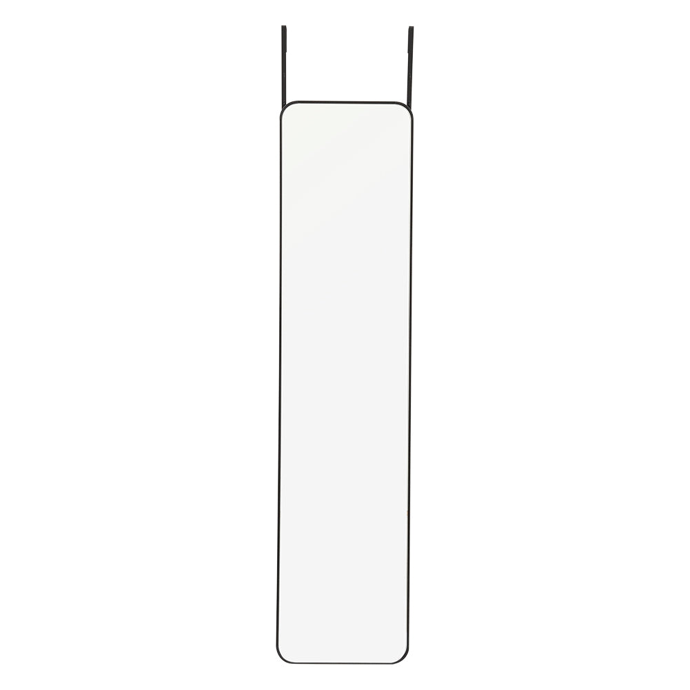 Full Length Mirror with Rounded Corners Door Hanging