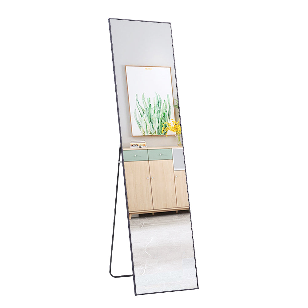 Rectangular Full Length Mirror Freestanding Hanging