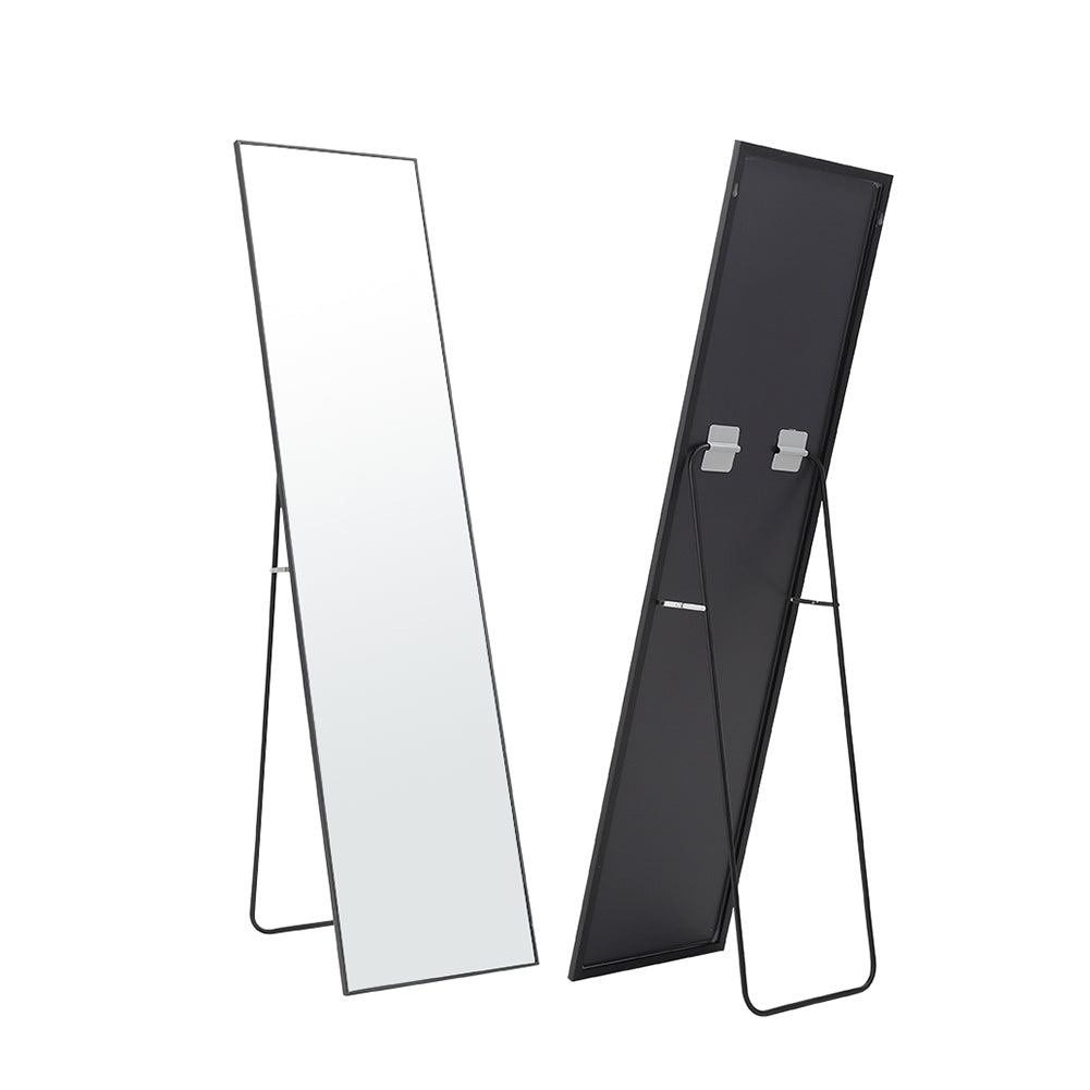 Rectangular Full Length Mirror Freestanding Hanging