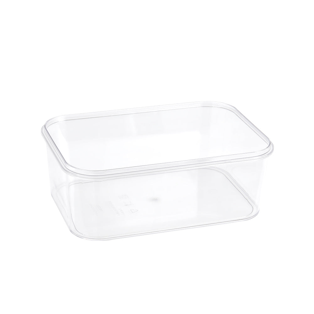 3Pcs Transparent Stackable Bento Lunch Box Set