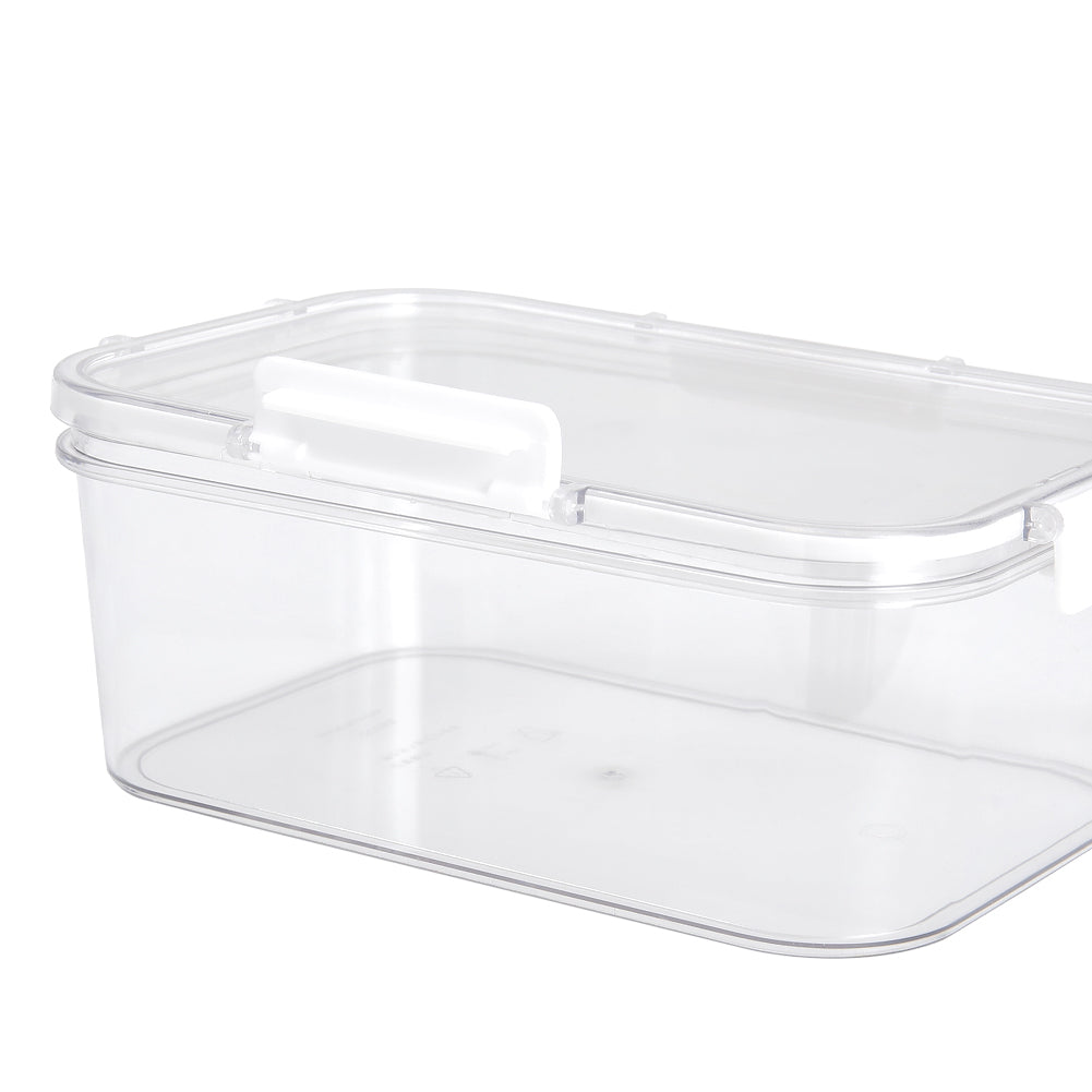 3Pcs Transparent Stackable Bento Lunch Box Set