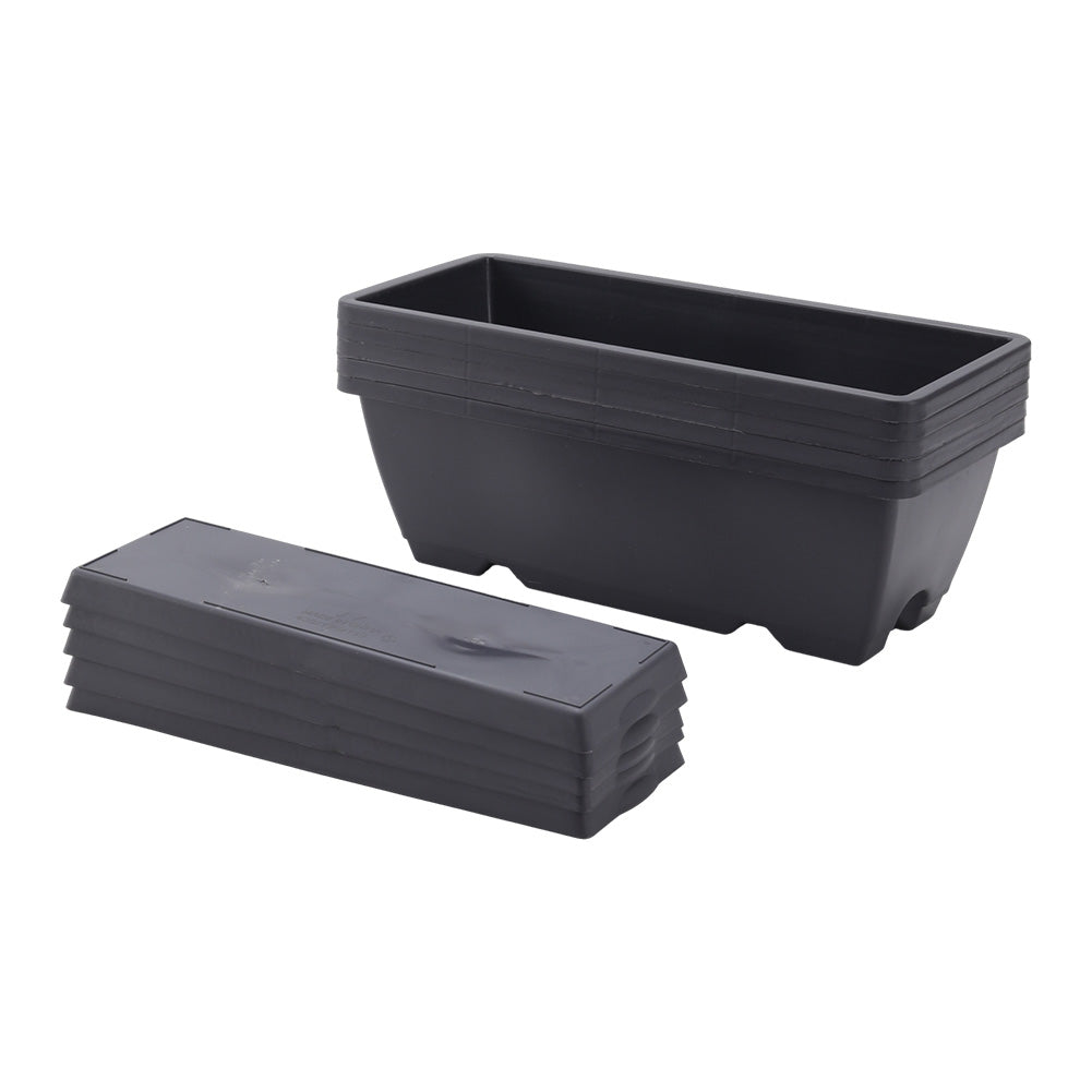 5-Piece Rectangle Garden Planter Set